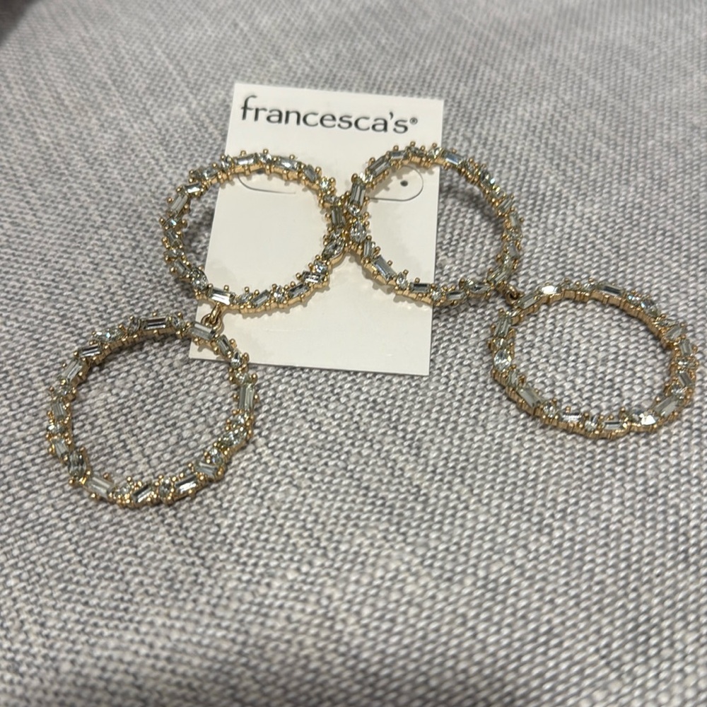 Francesca’s Earrings-Authentic-NWT